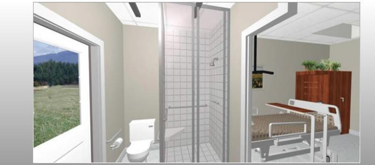 Modular Permanent Hospital Systems - Bath/Shower Rooms